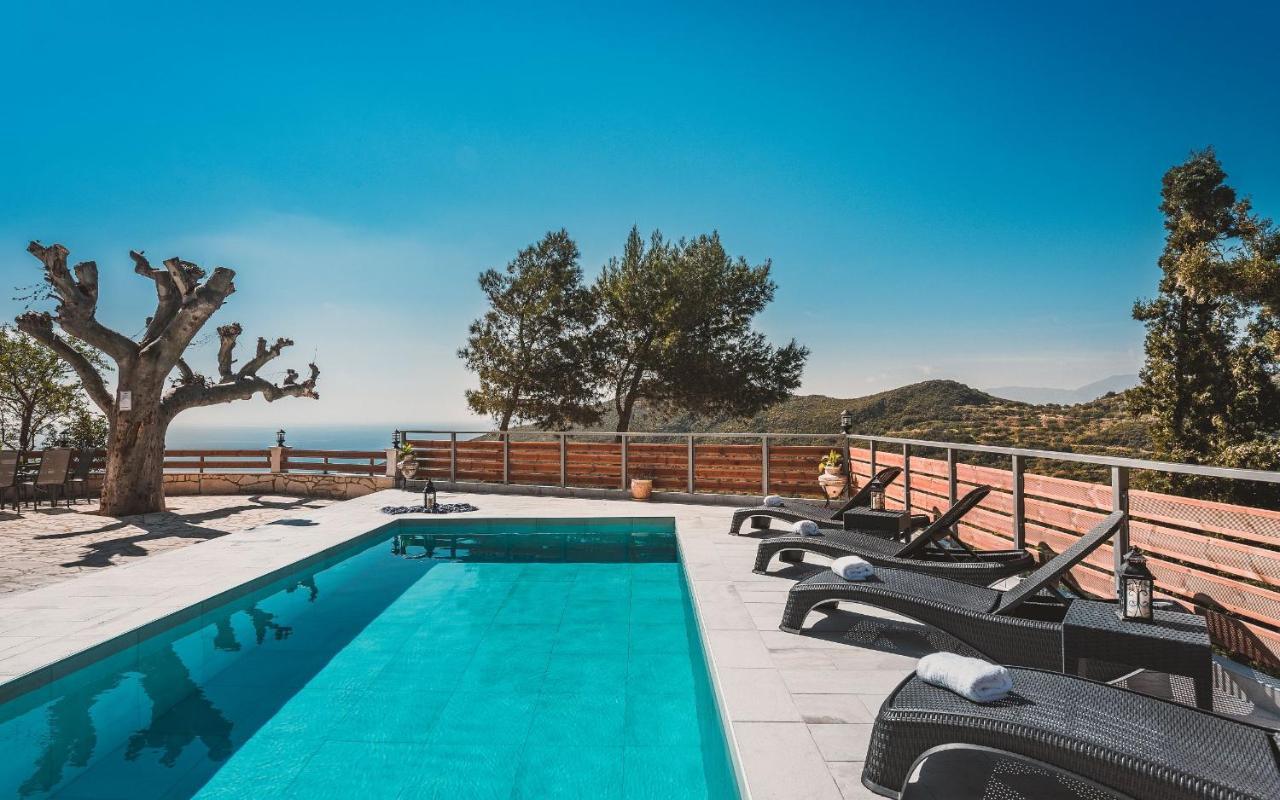 Villa Kanalos - Private Pool & Stunning Views, By Zantewize Kalamákion Exteriör bild