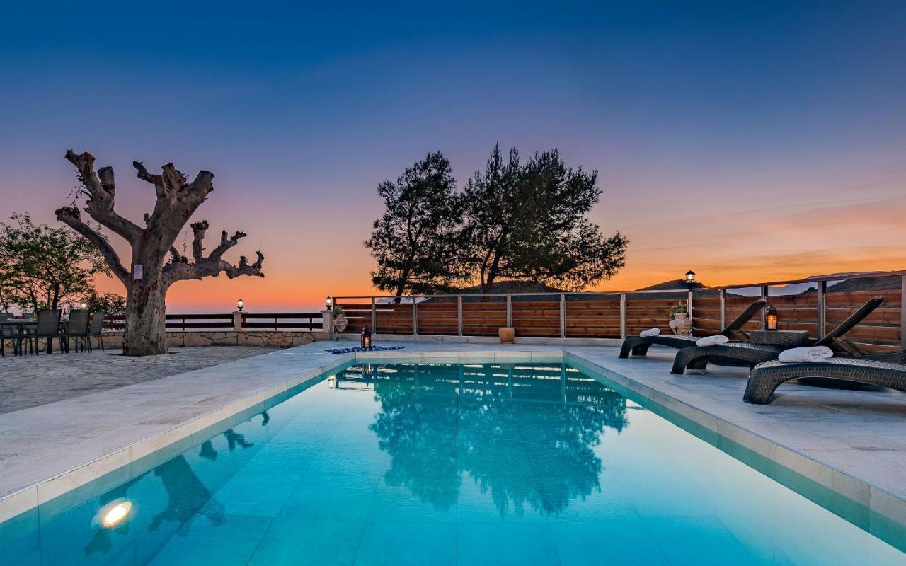 Villa Kanalos - Private Pool & Stunning Views, By Zantewize Kalamákion Exteriör bild
